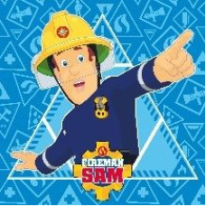 Burvju dvielis 30x30 Fireman Sam 029 Fire Department 3648
