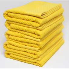 Bolero dvielis 50x90 dzeltens frotē 500 g/m2 vienkāršs žakarda ar apmalīti