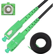 Extralink SC|APC-SC|APC | Patchcord | Round, drop, single mode, Simplex, G.657A2, 130m