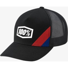 100% Czapka z daszkiem 100% CORNERSTONE X-Fit Snapback Hat Black (NEW)