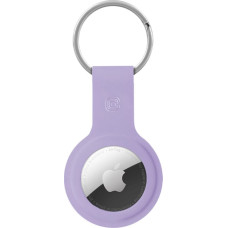 Crong Breloczek Crong Brelok Crong Silicone Case with Key Ring Apple AirTag (fioletowy)