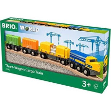 Brio BRIO freight train with three wagons 63398200