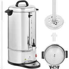 Royal Catering Infuser Kafijas Tēja Infuser ar jaucējkrānu un Pilienu paplāti 1550 W 15 L