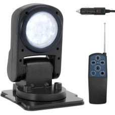 MSW Priekšējo lukturu LED prožektora lampa ar magnētisku pamatni un tālvadības pulti automašīnas laivai 9-32V 360 grādi