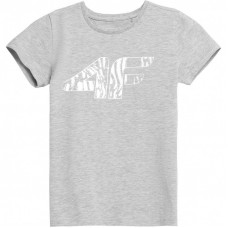 4F T-shirt Junior HJZ21-JTSD009 Gray