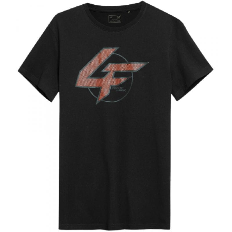 4F T-shirt M H4Z21-TSM022 Black