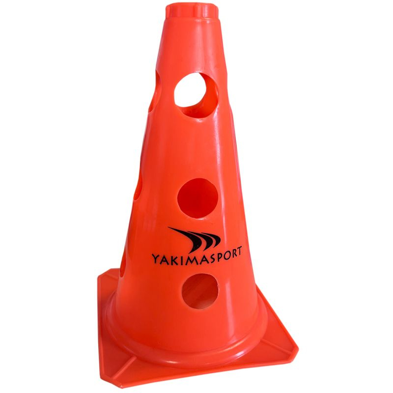 Yakimasport Yakima Sport cone with holes 23 cm orange 100604