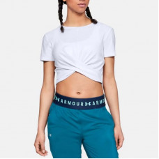 Under Armour T-shirt Under Armor Lightweight Lux Crop Tee W 1305484-100