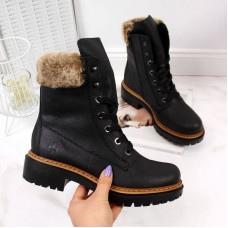 Rieker boots with fur W 72630 R484