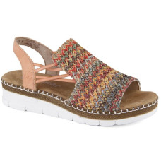 Rieker Comfortable W RKR669 multicolor sandals