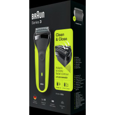 Braun Series 3- 300s black|green