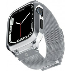 Spigen Metal Fit PRO Apple Watch 8|SE|7 |6|5|4 (44|45mm) srebrny|silver ACS04584