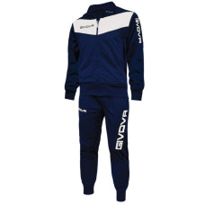 Givova Tracksuit Visa navy blue white 0403