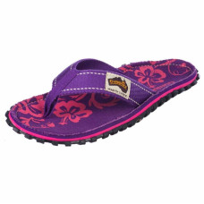 Gumbies Islander Canvas Flip Flops W G-IS-WN-PUHIB