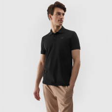 4F Polo krekls WSS24TPTSM130 20S / melns / XXL