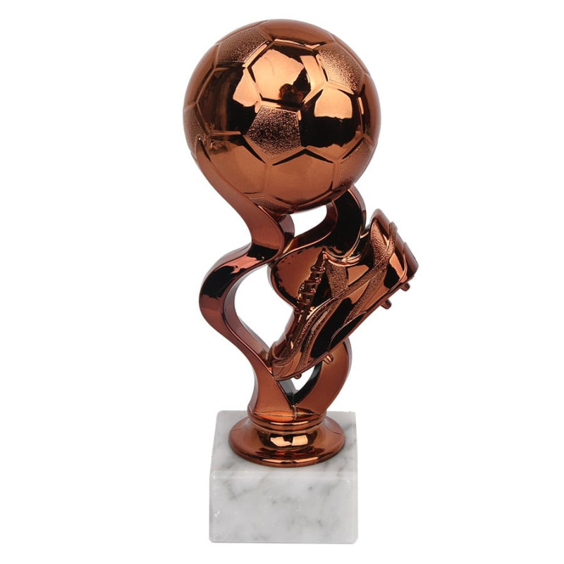 Tryumf Futbola statuete NT948/B / 19 cm / brūna