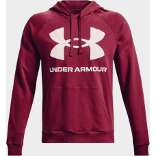 Under Armour UA Rival Fleece Big Logo HD džemperis 1357093 664 / sarkans / S