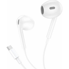 Foneng T61 Wired Earphones, USB-C (White)