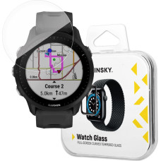 Wozinsky 9H rūdīts stikls visam Garmin Forerunner 955 ekrānam ar melnu Full Glue rāmi