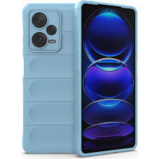 Hurtel Elastīgs vāciņš Xiaomi Redmi Note 12 Pro+ Magic Shield Case gaiši zils