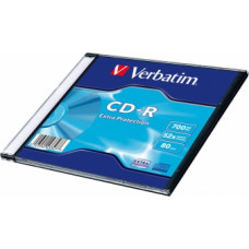 Verbatim Matrica CD-R 700MB 1x-52x Papildus Aizsardzība | Slim iepakojums