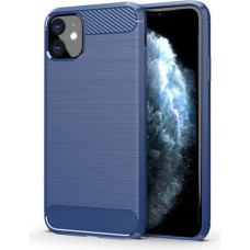 Fusion Trust Back Case Silikona Aizsargapvalks Priekš Apple iPhone 11 Pro Zils