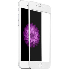 Fusion Full Glue 5D Tempered Glass Aizsargstikls Pilnam Ekrānam Apple iPhone 7 | 8 | SE 2020 Balts