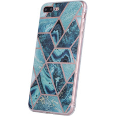 Fusion Geometric Marble silikona aizsargapvalks Apple iPhone 11 Pro zils