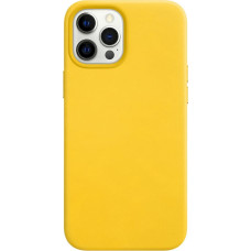 Fusion eco leather aizsargapvalks Apple iPhone 12 | 12 Pro dzeltens