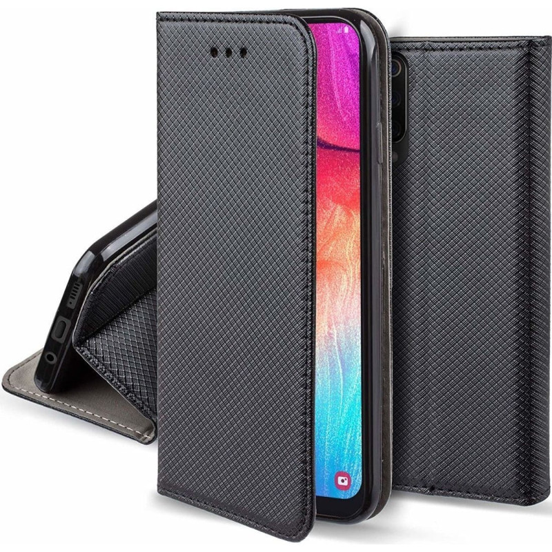 Fusion magnet case grāmatveida maks Samsung A225 Galaxy A22 4G melns