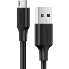 Cable USB to Micro USB UGREEN, QC 3.0, 2.4A, 2m (black)