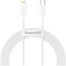 Baseus Superior Series Cable USB-C to Lightning, 20W, PD, 2m (white)