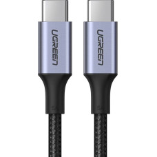 Ugreen USB Type C - USB Type C cable 5 A 100 W Power Delivery Quick Charge 3.0 FCP 480 Mbps 1 m gray (70427 US316)