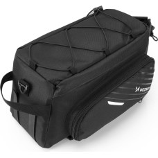 Wozinsky Bicycle Bike Pannier Bag Rear Trunk Bag with Shoulder Strap 9L black (WBB22BK)