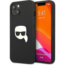 KLHCP13SPKMK Karl Lagerfeld PU Leather Karl Head Case for iPhone 13 mini Black