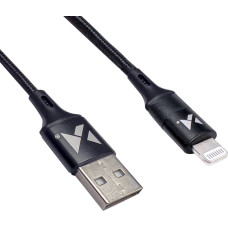Wozinsky cable USB - Lightning 2,4A 1m black (WUC-L1B)