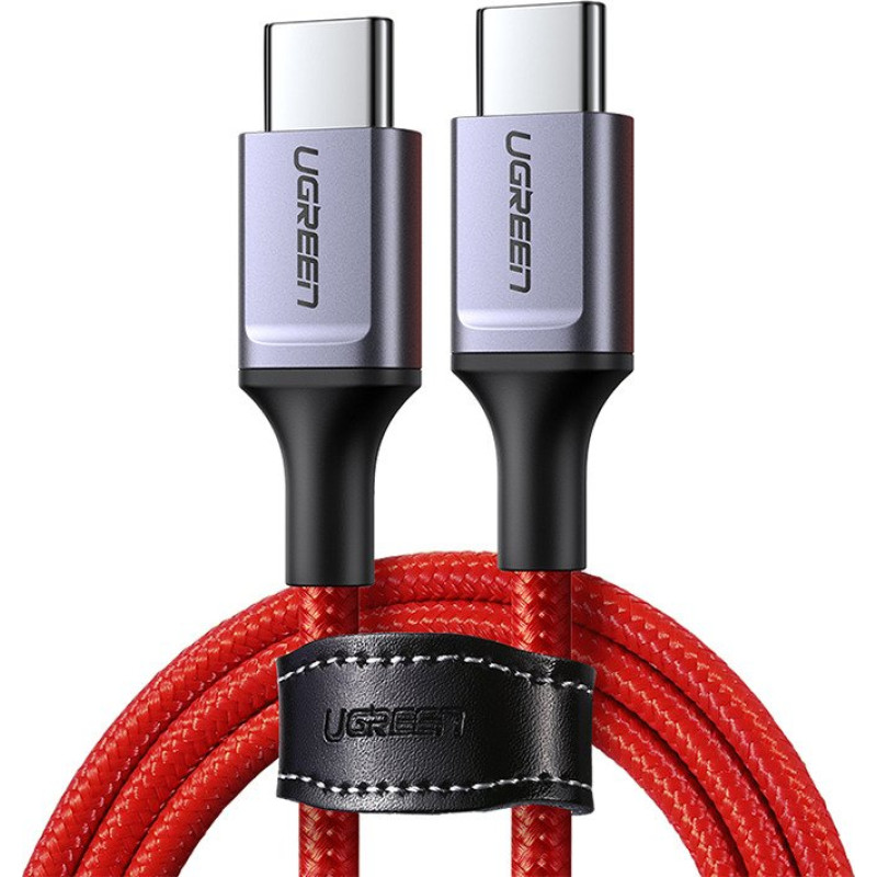 USB-C to USB-C cable UGREEN 2.0 1m (red)