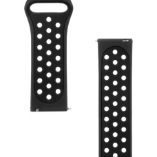 Tactical 234 Double Silicone Band 22mm Black