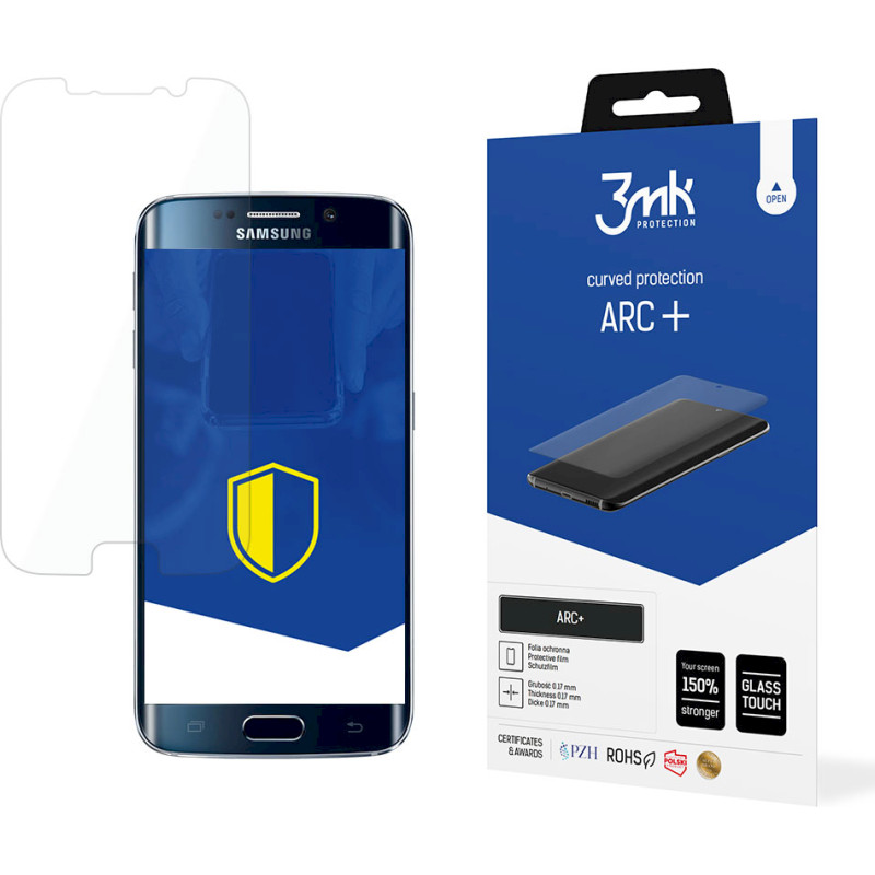 Samsung Galaxy S6 Edge - 3mk ARC+ screen protector