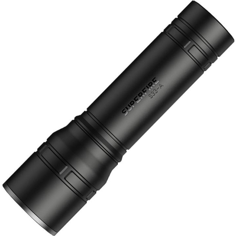 Flashlight Superfire S33-A, USB (black)