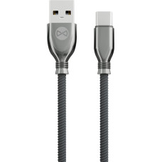 Forever Tornado cable USB - USB-C 1,0 m 3A black