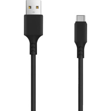 Setty cable USB - USB-C 1,0 m 2A black NEW