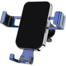 Gravity smartphone car holder, air vent blue (YC12)