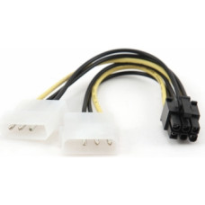 Kabelis Gembird 4Pin Molex x2 - 6 PIN PCI-E