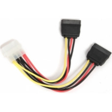 Kabelis Gembird 2 x SATA - Molex