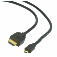 Kabelis Gembird HDMI - microHDMI Gold plated 3m