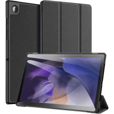 Dux Ducis domo magnet case grāmatveida maks planšetdatoram Samsung X200 | X205 Galaxy Tab A8 10.5 (2021) melns