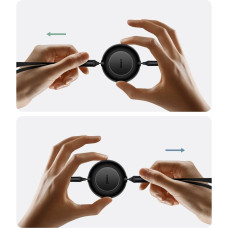 Baseus Bright Mirror 3, USB 3-in-1 cable for micro USB | USB-C | Lightning 66W | 2A 1.1m (Purple)