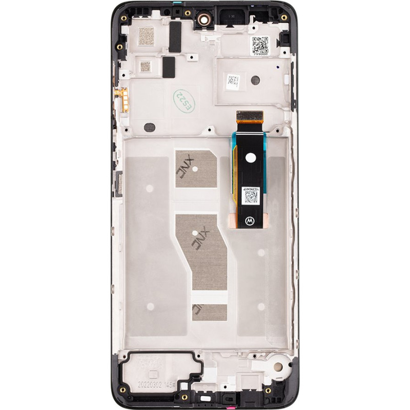 Motorola G82 LCD Display + Touch Unit + Front Cover (Service Pack)