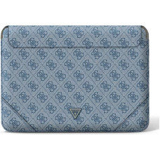 Original GUESS Laptop Sleeve 4G Uptown Triangle Logo GUCS16P4TB 16 inches blue